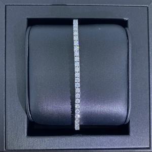 Pulsera de tenis de moissanita VVS1, pulsera de diamantes de moissanita - Product Image 1