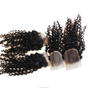 High Quality 100% Human <b>Hair</b> Wigs Curly Lace Closure Hand Tied 4*4 5*5 for Lace Frontal Closure Straight <b>Body</b> Wavey Curly - Product Image 6