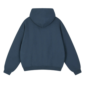 เสื้อฮู้ดโอเวอร์ไซส์แบบยูนิเซ็กซ์ สีพื้น ผ้าเฟรนช์เทอร์รี่ สวมใส่สบายๆ ในฤดูใบไม้ร่วง มีกระเป๋า ดีไซน์แขนปกติ ผ้าถัก - Product Image 6