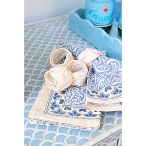 Charming <b>White</b> Rattan Napkin Ring Woven <b>Table</b> Napkin Holder Decorative <b>Dining</b> Accent Perfect For Party <b>Table</b> Decoration - Product Image 4