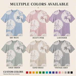 Camiseta Tie Dye Personalizada para Hombre, Camiseta Oversize de Algodón con Lavado Cloud, Estilo Urbano, Fabricante OEM ODM de Marca Privada - Product Image 3