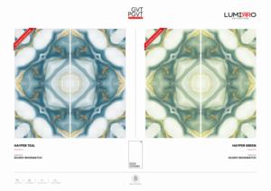 กระเบื้องพอร์ซเลนทันสมัยขนาด 60x120 ซม. 600x1200 มม. 24x48 นิ้ว ผิวมันเงา รูปแบบขนาดใหญ่ เหมาะสำหรับตกแต่งภายในระดับพรีเมียม - Product Image 2