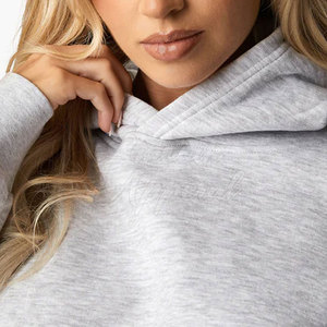 Sudadera con Capucha para Mujer, Diseño con Bolsillo Frontal, 100% Algodón Ecológico, Ligera, Ofrece Calidez y Comodidad, Moda Urbana de Invierno para el Día a Día - Product Image 6