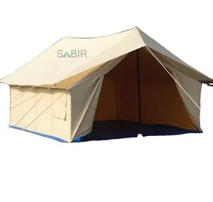 Сверхмощная управляющая палатка для кемпинга с избыточным корпусом, стильная холщовая палатка для аварийных ситуаций, для продажи, водонепроницаемая уличная палатка из холста