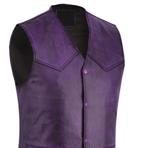 Vêtements décontractés pour hommes, vêtements d'extérieur coupe-vent, vente en gros, gilet en cuir de haute qualité, nouveau streetwear décontracté, vente en gros, top vente pour hommes - Product Image 4