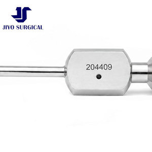 Cánula de Succión e Irrigación Laparoscópica Manual de Acero Inoxidable de Primera Calidad, Punta Angulada, Reutilizable, Tubo Aspirador Endoscópico Quirúrgico - Product Image 6