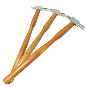 ค้อนปลายแหลมและค้อนหน้าแบน Niethammer Spitz Natur Hammer ด้ามไม้ สำหรับงานทันตกรรมในห้องปฏิบัติการทันตกรรม - Product Image 1