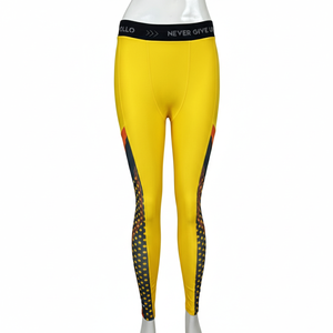 เลกกิ้งผู้หญิงคุณภาพสูง ทรงเข้ารูป ผลิตโดยผู้ผลิตมืออาชีพ รุ่นใหม่ล่าสุด สไตล์ลำลอง ไร้ตะเข็บ เอวยางยืด เหมาะสำหรับโยคะ - Product Image 1