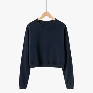 เสื้อสเวตเชิ้ตผู้หญิงไซส์ใหญ่ น้ำหนักเบา ทรงหลวม แขนยาว คอวี สีพื้น ระบายอากาศได้ดี สไตล์สตรีทแฟชั่น - Product Image 3