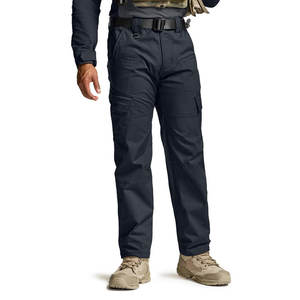 Pantalones de senderismo personalizados para hombre, pantalones de trabajo resistentes a desgarros con múltiples bolsillos, pantalones de senderismo reflectantes para hombre - Product Image 1