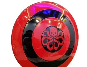 Red Skul HYDRA Shield Marvel Cinematic Universe Halloween Costume Shield Cosplay et Roleplay Shield - Product Image 1