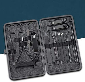 Kit de Manicura Clásico con Logotipo Personalizado, 4 en 1, Cortaúñas, Set de Cuidado de Uñas con Resorte, Herramientas para Cutículas, Estuche Metálico, Precio Competitivo - Product Image 5