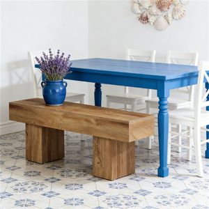 <b>Dining</b> Room Furniture Long <b>Table</b> and Chairs with Seats <b>Stools</b> Bed End Bench and Entrance Bench - Product Image 2