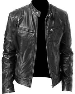 Personnalisez votre logo de marque, veste en cuir véritable pour homme, haute qualité, prix de gros abordable, style unique, style streetwear, imperméable - Product Image 4