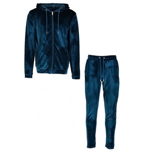 Customize <b>Velvet</b> <b>Tracksuit</b> Sweatsuit <b>Velvet</b> Men Jogging <b>Tracksuit</b> 2 Piece Set Zipper Unique Sweatshirts Velour Zipper up Jacket - Product Image 6
