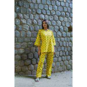 ชุดนอนสตรีแบบ Touch-me-not พร้อมกิ๊บติดผมเข้าชุด ชุดนอนใส่สบาย ไซส์ S ลดราคาแบรนด์ดัง - Product Image 4