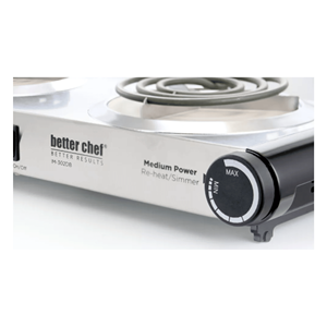 Doppio Buffet elettrico in acciaio inossidabile attrezzatura da cucina commerciale a doppio bruciatore - Product Image 2