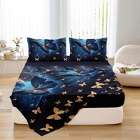 Drap plat jetable 300TC 100% coton écologique lavable pour hôtel et usage domestique, drap de lit toutes saisons