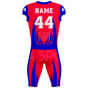 Custom American Football Uniform Jersey Pants Set Quick Dry Breathable Fabric Tackle Twill Numbers Team Wear Supplier - Product Image 3