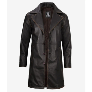 <b>GLOVES</b> City Outdoor Wear Ski Mens Leather Jacket Gentleman Winter Hot Selling Leather Jacket Fur Lining Mens Leather Jacket 2025 - Product Image 1