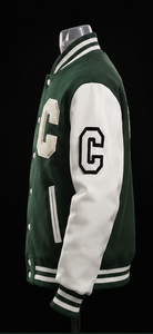 High Quality Varsity <b>jacket</b> for men with stand collar - Product Image 5