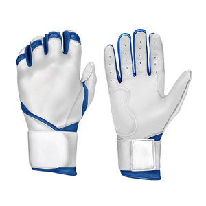 Gants de frappe de baseball de haute qualité, 100% cuir Cabretta premium, fermeture auto-agrippante, pour droitier - Product Image 1