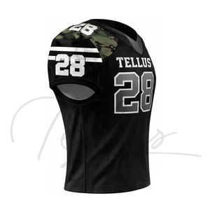 Uniforme de Fútbol Americano Unisex Más Vendido, Ligero, Transpirable, Corto, Estampado, Talla Grande, Personalizable, Jersey Deportivo para Equipo - Product Image 4