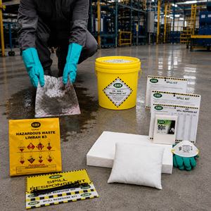 Kit d'intervention d'urgence pour déversements d'hydrocarbures industriels et de carburant - Product Image 4