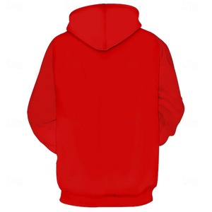 Sudadera con Capucha para Hombre, de Algodón y Poliéster, con Hombros Caídos, Transpirable, con Estampado DTG, de Alta Calidad, Última Moda, Básicos Más Vendidos - Product Image 3