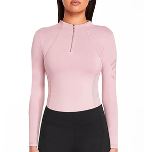 Camiseta de manga larga para mujer, para equitación, ligera, transpirable, cómoda, ropa deportiva para equitación. - Product Image 4