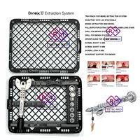 Système d'extraction dentaire manuel Benex, kit d'extraction des racines, instruments de chirurgie orale, MOL Safety, réutilisable par MEDICAB