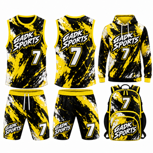 Vêtements de sport à séchage rapide, vêtements de football américain, impression par sublimation personnalisée, anti-UV, ensemble fabriqué pour le football 7 contre 7 - Product Image 3