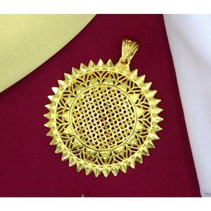 จี้เสน่ห์ดูไบอินเดียอินเทรนด์ชุดเครื่องประดับชุบทองจี้เครื่องประดับแฟชั่น - Product Image 4