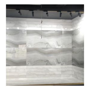 Dalles de porcelaine grand format 800 x 1600 mm ou 1200 x 2400 mm, surface polie haute brillance, rectifiée et polie. - Product Image 1
