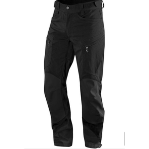 <b>Men's</b> <b>Black</b> Workwear <b>Pants</b> Straight Fit Multiple Pockets Mid Zipper Fly Canvas Fabric Cotton/Polyester Midweight Autumn Style - Product Image 2