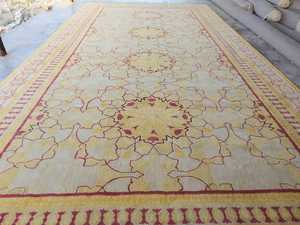 Alfombra de Lujo Moderna de Lana y Viscosa, Hecha a Mano, con Diseño Personalizado, de Pelo Alto y Bajo, para Sala de Estar y Uso en Hoteles - Product Image 6