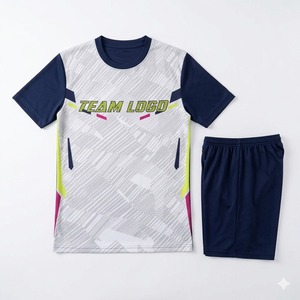 <b>Badminton</b> Jersey for Clubs and Academies Custom Printed Team Sports Uniform High Quality Fabric for Long Lasting Use - Product Image 1