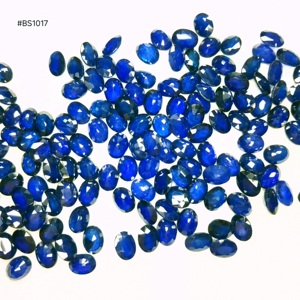 Saphir bleu naturel exclusif de Madagascar, qualité 3A, formes ovales et poire mélangées, 208,32 ct, pierres précieuses facettées en vrac - Product Image 2