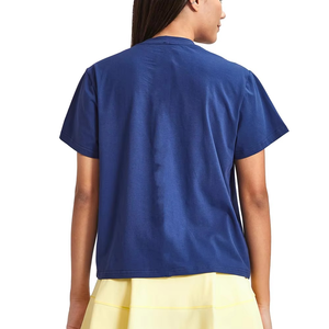 Camiseta Deportiva para Mujer, Tejido Transpirable, Costuras Dobles Resistentes, Manga Corta, Venta al Por Mayor OEM ODM - Product Image 4