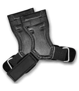 Poignées de musculation réglables en cuir robuste, antidérapantes, protection des paumes, soutien des poignets pour l'entraînement en salle de sport, musculation - Product Image 1