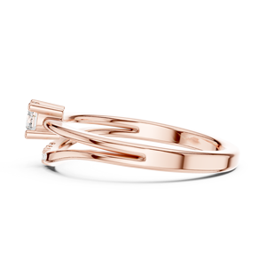 Anillo de Diamante Moissanita de Plata de Ley 925 con Diseño Personalizado, Fabricante y Proveedor de Joyería Fina al por Mayor - Product Image 2