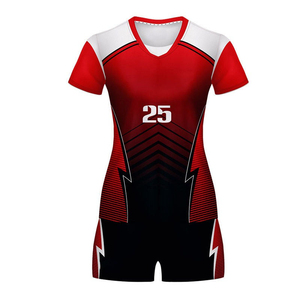 Top Quality <b>Volleyball</b> Uniform <b>Set</b> Sublimated Jersey Shorts Moisture Wicking Fitted Short Sleeve Breathable Team Uniform <b>Set</b> - Product Image 3
