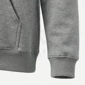 Sudadera con Capucha de Algodón Grueso de Calidad al por Mayor para Hombre, Estampado Personalizado, Lujosa, Oversize, Estilo Urbano de Invierno - Product Image 6