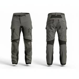 Pantalones de Motociclismo Impermeables de Alto Rendimiento, Pantalones de Motociclista Protectores, Resistentes al Viento, Transpirables, con Armadura, para Motocross - Product Image 3