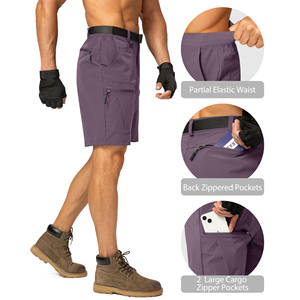 Short de randonnée pour hommes, confortable et respirant, idéal pour la course, la gym et l'entraînement en extérieur - Product Image 4