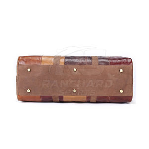 Bolsa de Viaje Deportiva de Cuero Compacta, Fácil de Llevar, Diseño Duradero - Product Image 3