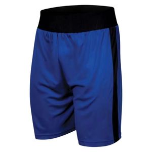 Ensemble de maillot de football personnalisé sublimé pour homme, débardeur sans manches blanc et bleu avec short à taille élastique, anti-humidité - Product Image 6