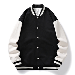 Veste de baseball d'hiver pour hommes et femmes, logo personnalisé, veste en coton de style universitaire, tissu durable, mode décontractée de rue - Product Image 3