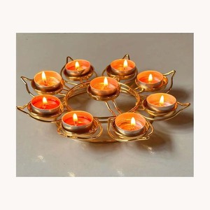 Antique Finish Metal <b>Tealight</b> Candle <b>Holder</b> Stylish Modern Design Customized Decorative <b>Tealight</b> <b>Holder</b> - Product Image 1