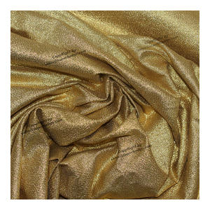 Tela de Voile Metálica Dorada Brillante para Prendas de Iglesia Tradicionales de Lujo - Product Image 2